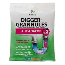 Средство для прочистки труб Digger grannules(саше 70 гр) 125887