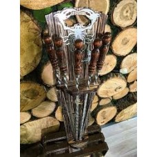 Настенная подставка Скорпион с шампурами 