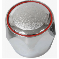 Маховик под квадрат для смесителя красный RZ-DR-40