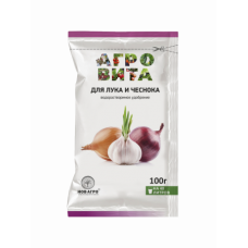 Удобрение Агровита Для лука и чеснока 100гр Нов-агро 