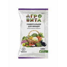 Удобрение Агровита Для овощей 100гр Нов-агро 