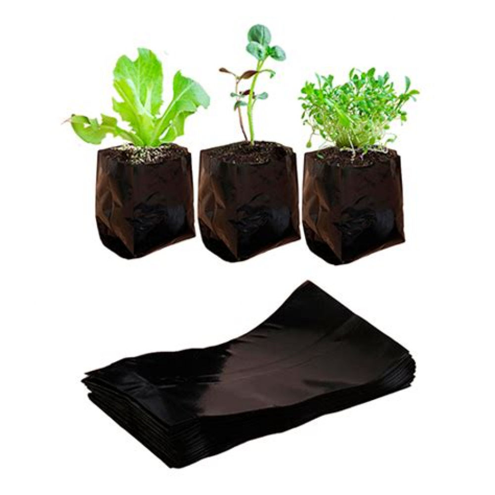 Пакет для рассады 0,5л 14*14см (0,35) Пакет для рассады 0,5л 14*14см (0,35)
