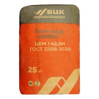 Цемент  БЦК М 500 мешок 25кг АКЦИЯ 10%