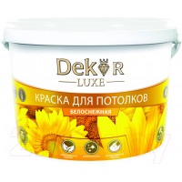 Водоэмаль для потолков DEKOR ВД-АК-216 супербелая 7,0кг 26-682