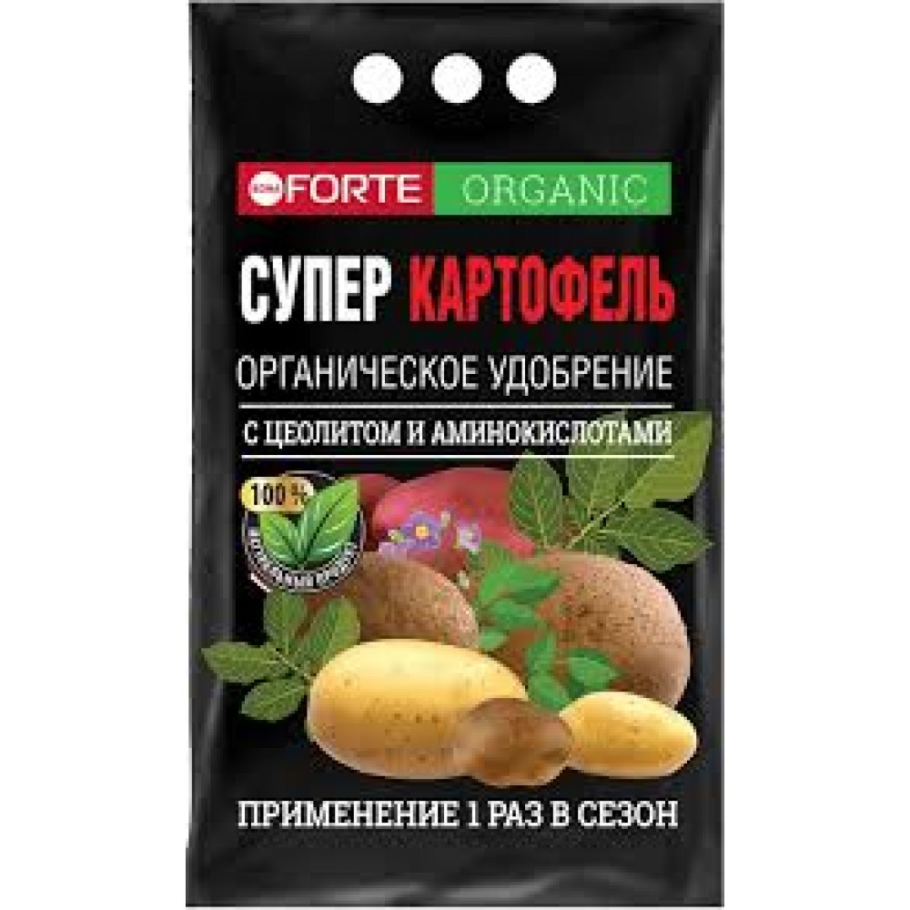 Удобрение супер Картофель с цеолитом и аминокислотами 2 кг Bona Forte  