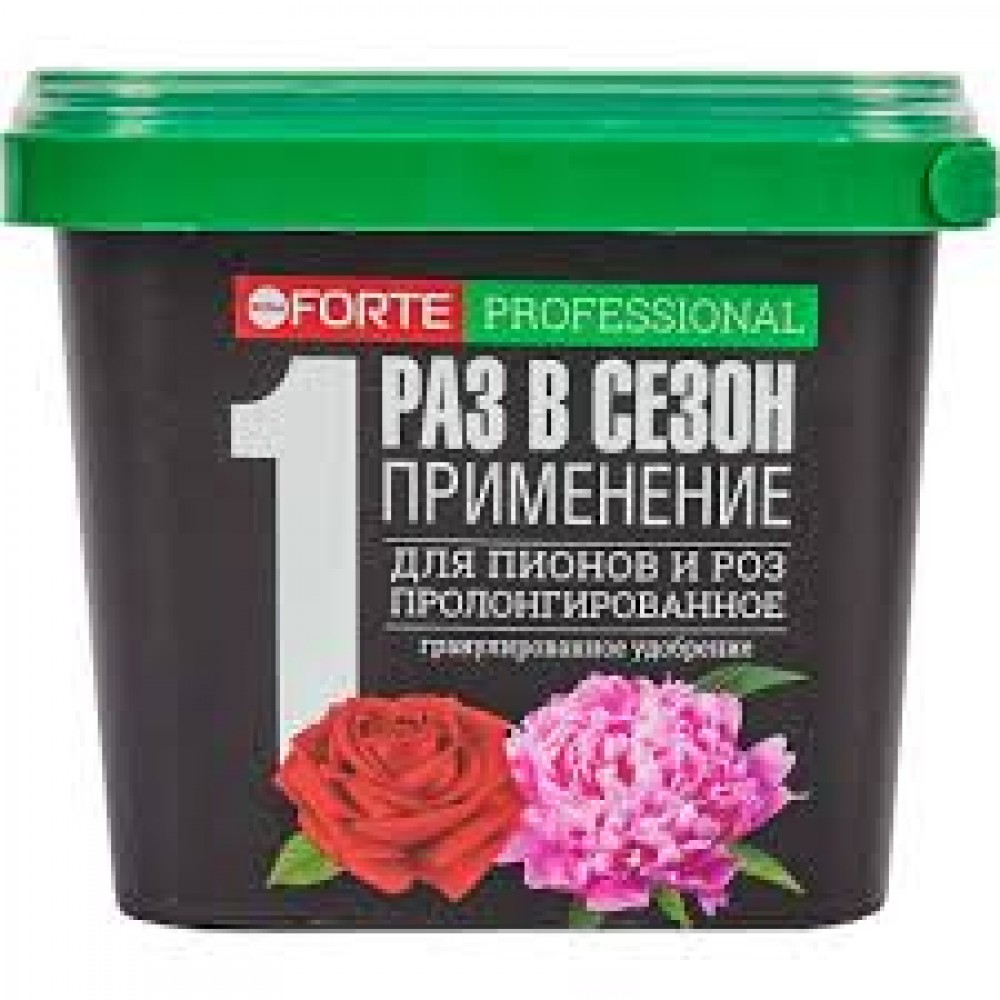 Удобрение Для пионов и роз с кремнием 1 л Bona Forte  