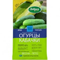 Удобрение Огурцы-Кабачки 0,9кг Добрая сила 
