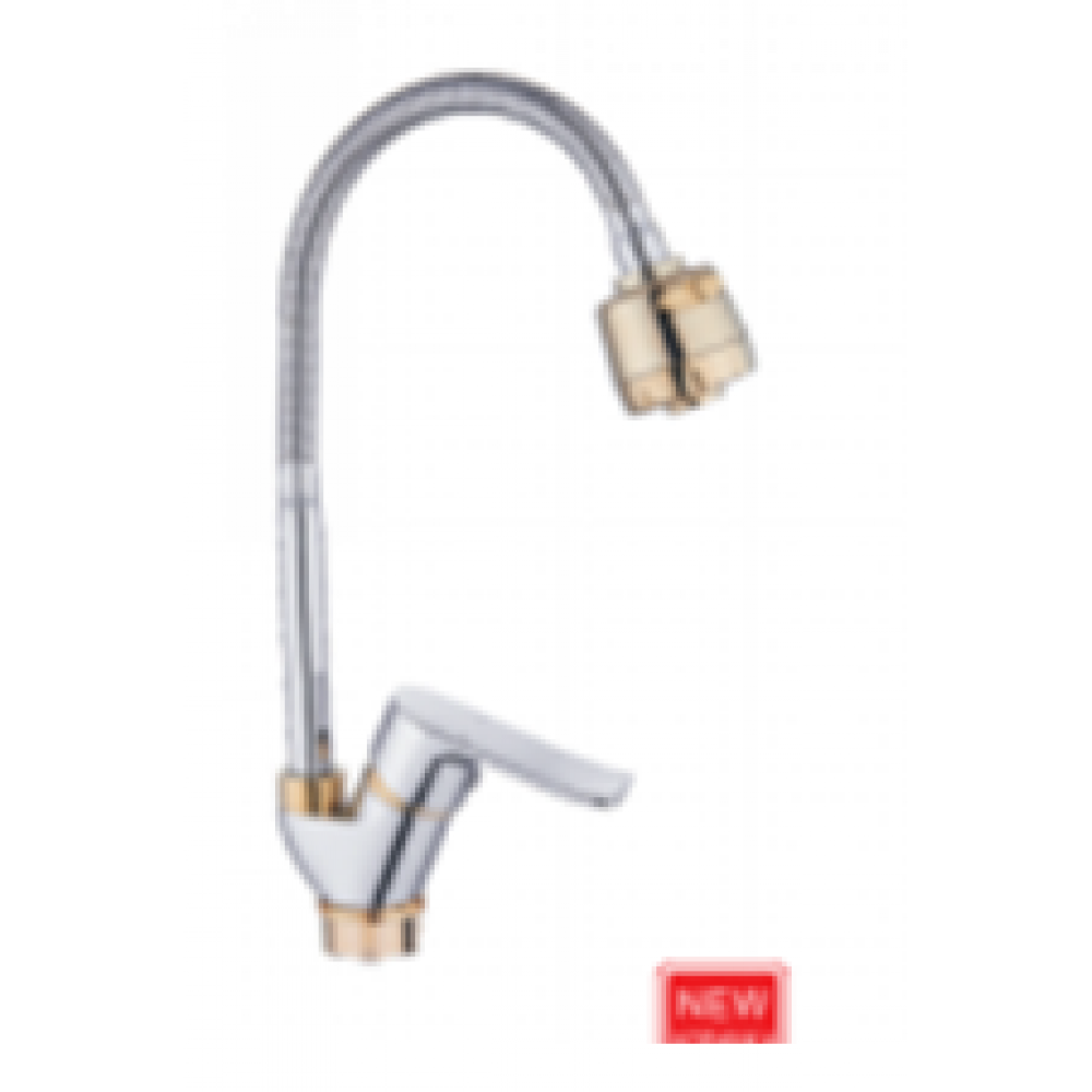 Смеситель для кухни с гибким изливом P5832-4N 