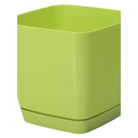 Кашпо Тоскано квадр+подставка 11см