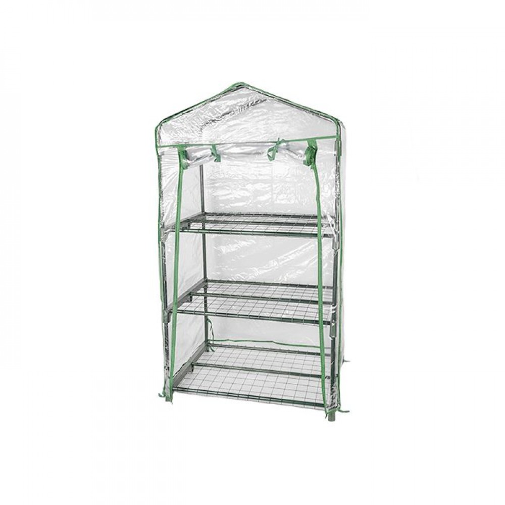 Парник для балкона 49х69х126 см 3 полки П4468 ХХ