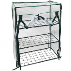 Парник для подоконника 24х46х80 см 3 полки Д7732
