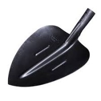 Лопата совковая для щебня б/ч (рельсовая сталь) Сердечко ЛР