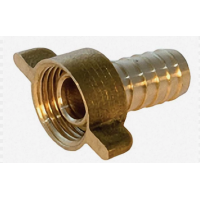 Переход под рез.шланг РВ  16*3/4 с накидной гайкой