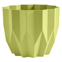 Кашпо Геометрия 0,8л Фисташковый КШ-4162