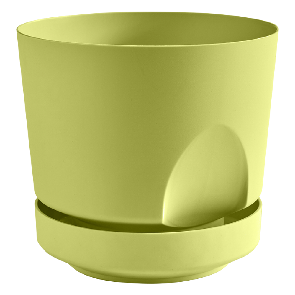 Кашпо Тренд 0,8л Серый жемчуг КШ-4101