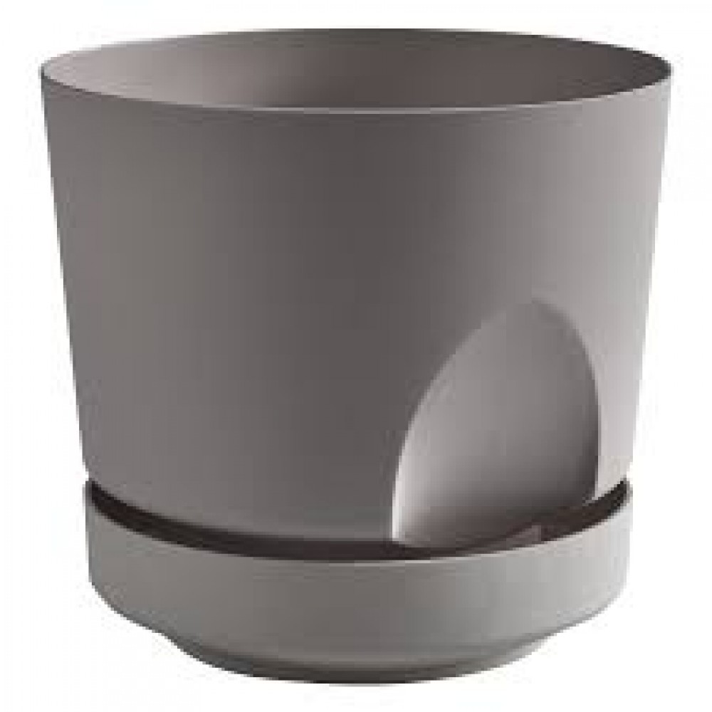 Кашпо Тренд 0,8л Серый жемчуг КШ-4101