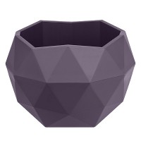 Кашпо Топаз 2,5л Сливовый КШ-9129