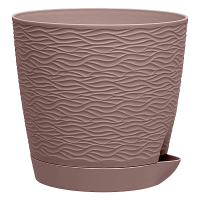 Кашпо Блюз 1,5л Пыльная роза КШ-9974