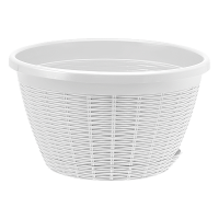 Кашпо Подвесное 4,5л Белый КШ-6446