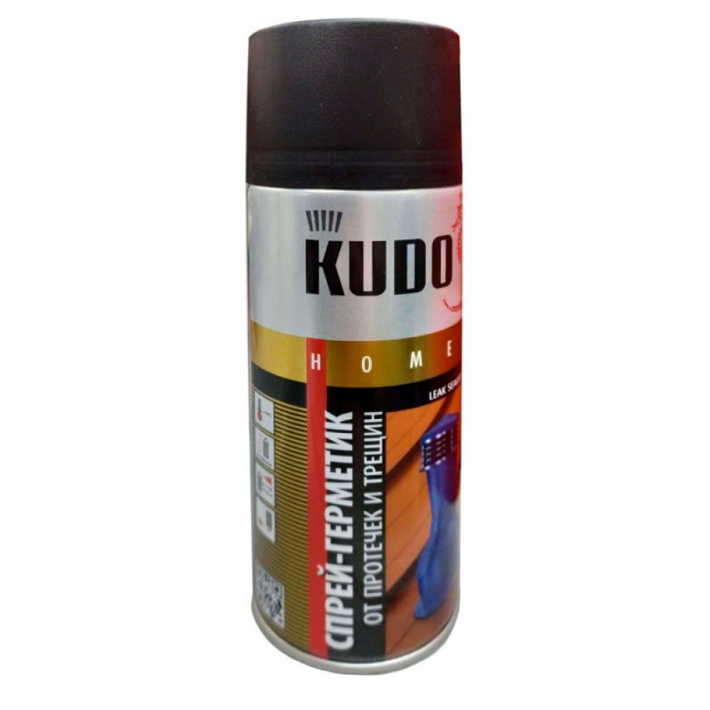 Спрей Герметизирующий Черный KUDO 520 мл. (KU-H302)