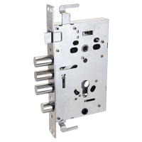 Замок врезной Аллюр б/руч 3В1-08А-С без ц/м б/о 1558