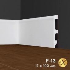 Плинтус напольный ударопрочный XPS F13 (100*17*2000 мм)