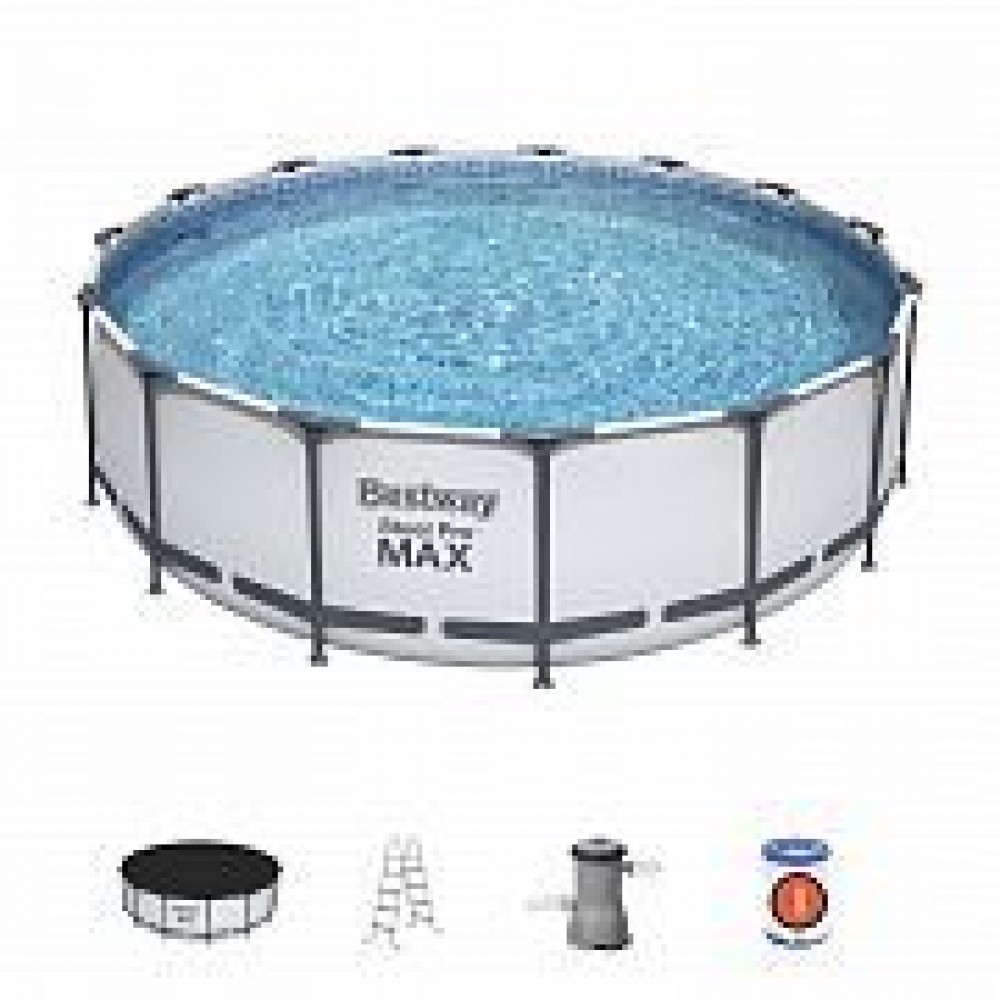 Бассейн каркасный круглый 457*122см (3 аксессуара) Bestway(56438) 810-460 АКЦИЯ 20% 