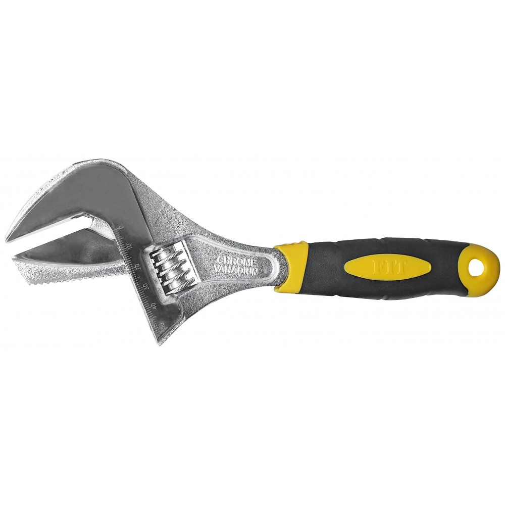 Ключ разводной  250мм + переставные губки 70190