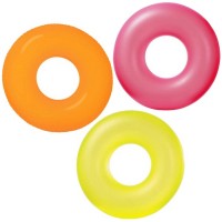 Круг для плавания 91 см Neon Frost Intex (59262NP) 820-033