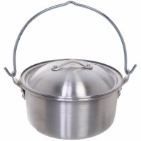 Котелок походный  2,5л алюминиевый с крышкой 306-217