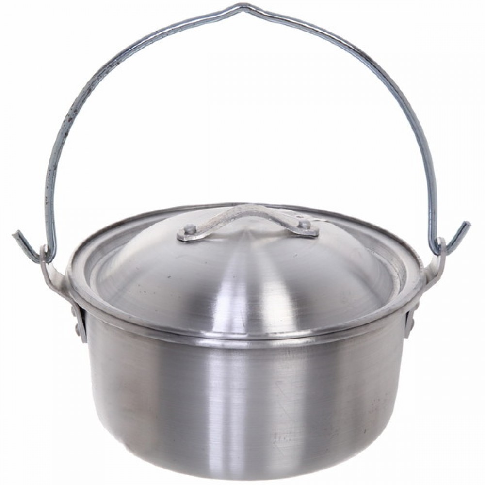 Котелок походный   3л алюминиевый с крышкой 306-159