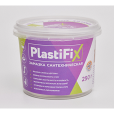 Замазка сантехническая PlastiFix банка 250гр