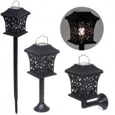 Фонарь садовый Вечер 60см Теплый белый солнечная батарея 732-123