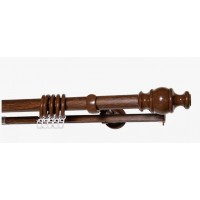 Карниз 2-рядный 2,0м Эра Вишня американская