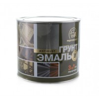 Грунт-эмаль по ржавчине 3 в 1 Красная Радуга 1,9 кг.