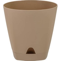 Кашпо Amsterdam 2,5л молочный шоколад InGreen
