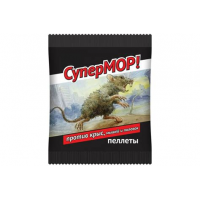 Приманка СуперМОР пеллеты от крыс и мышей 105г