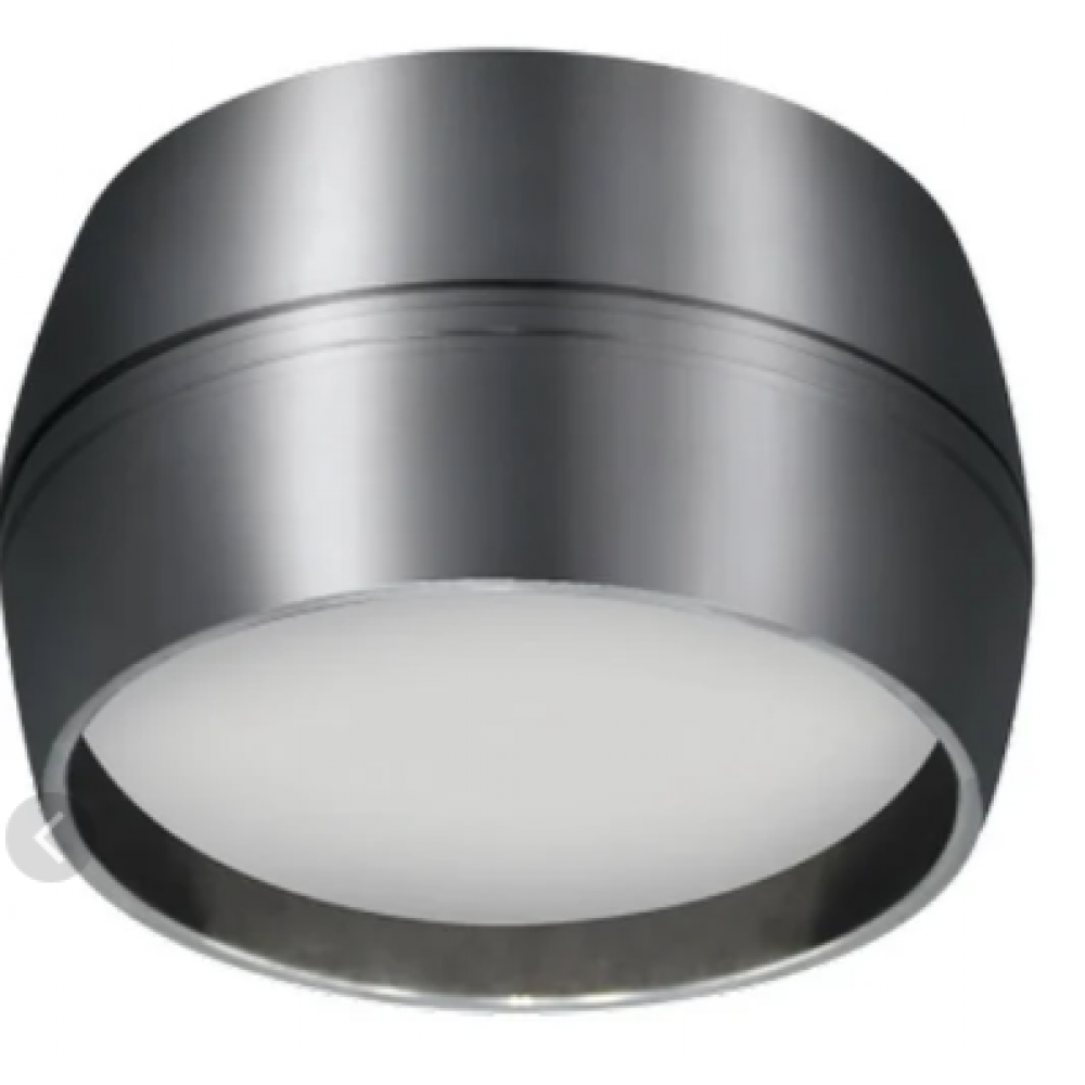 Светильник потолочный НПБ DECO-GX53-RS-CH под GX53 90х51мм хром 