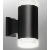 Светильник уличный настенный двусторонний НБУ LITE-2xGX53-BL алюминиевый под лампу 2хGX53 черный IP6