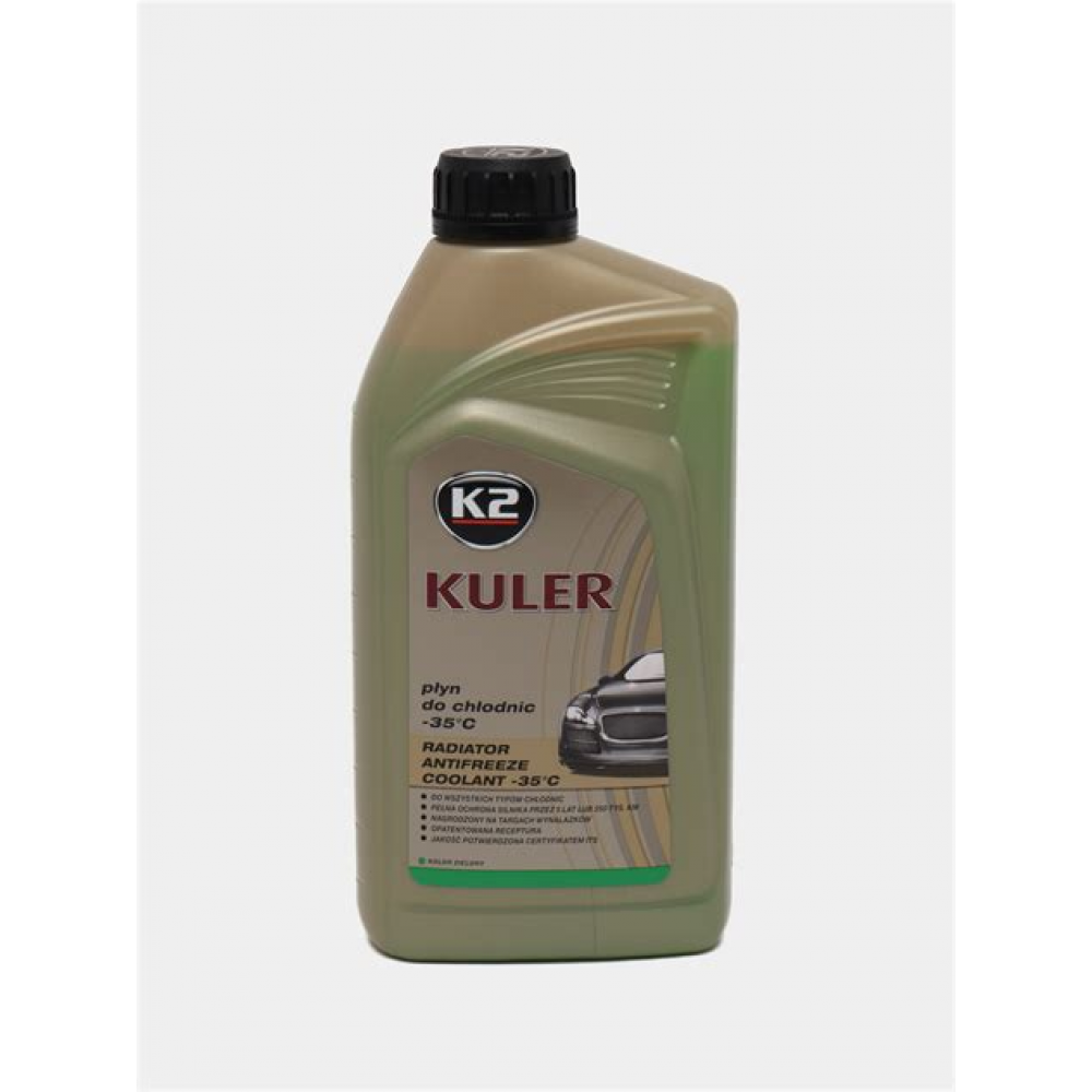Антифриз зеленый  (-35С) 1л K2 KULER 