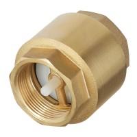 Клапан обратный латунь с латун.вставкой 2" 03959