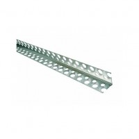 Уголок перфорированный алюминиевый 2,5м 