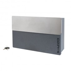 Ящик почтовый №5010 графит металлик серый (16868) ХХХ АКЦИЯ