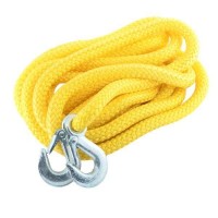 Трос буксировочный 12000кг 5,0м (2 крюка, шнур) 