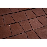 Плитка тротуарная Кнайпхоф Красная (без фаски) кратно 0,96 м2 1п=11,52 м2 АКЦИЯ