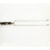 Шампур двойной для курицы 450*10 06-01-sh