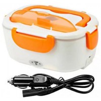 Ланч бокс с подогревом от сети + от прикуривателя 1л 