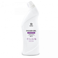 Средство щелочное для прочистки труб Digger-gel 750 мл. 
