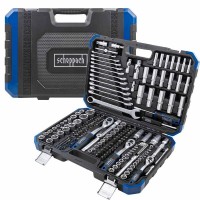 Набор инструментов - 216 предметов 1/4", 3/8", 1/2" Sch-38841+2 59300