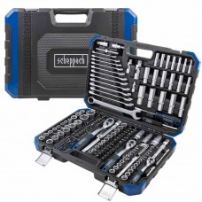 Набор инструментов - 216 предметов 1/4", 3/8", 1/2" Sch-38841+2 59300